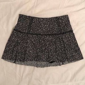 Patterned Lululemon Skirt with Built In Spandex
